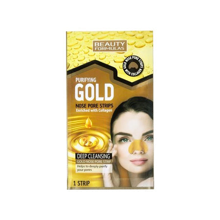 Beauty Formulas Purifying Gold Nose Pore Strips - Medaid