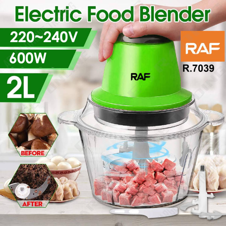 RAF 2L Electric Food Processor Meat Grinder R7039 - Medaid International