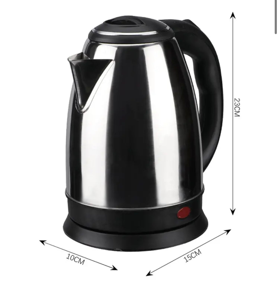 Raf Electric Kettle Water Warmer 2L Stainless Steel R7816 - Medaid International