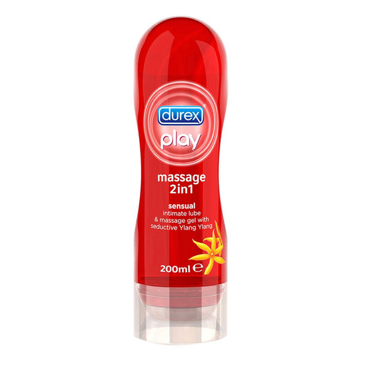 Durex Lube Play 2 in 1 Massage Red Jelly - Medaid - Lebanon