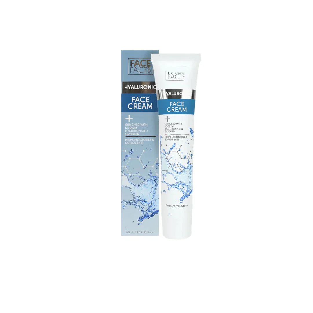 Face Facts Hyaluronic Face Cream - 50m - Medaid