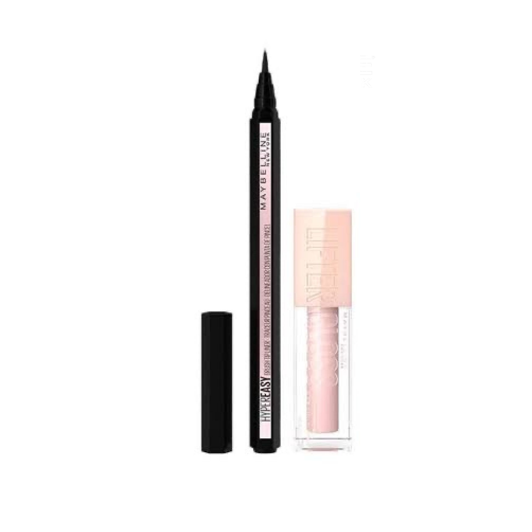 Maybelline lifter Gloss & Hyper Easy liner bundle - Medaid