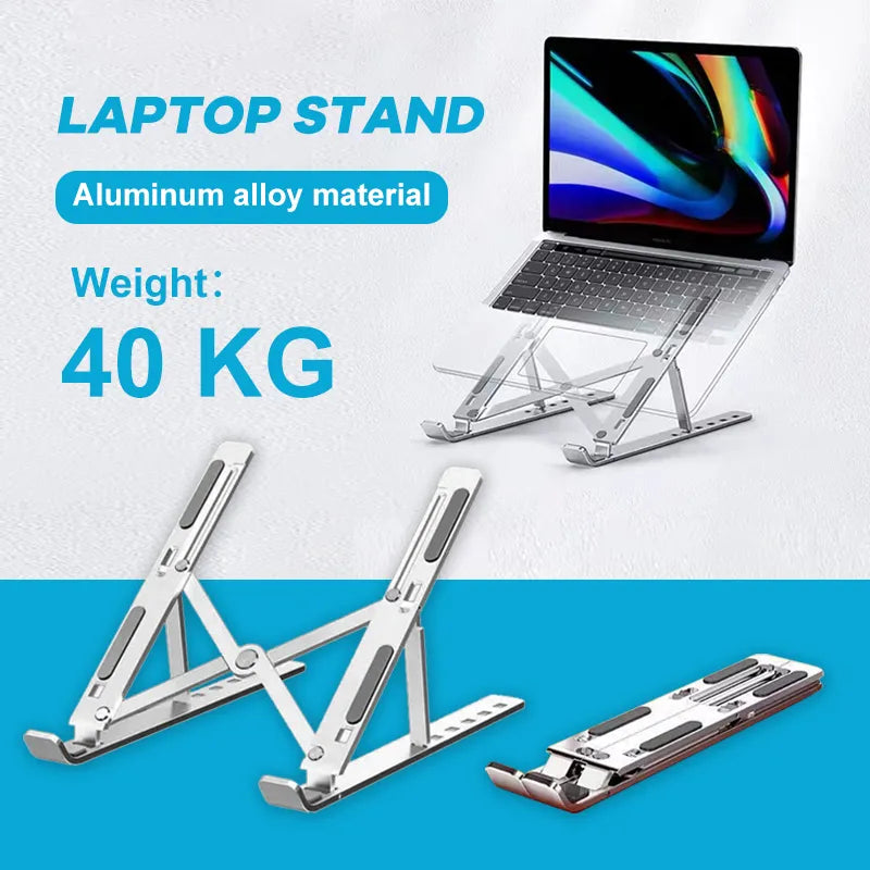 Great Quality Aluminum Adjustable Portable Laptop Stand - Medaid International