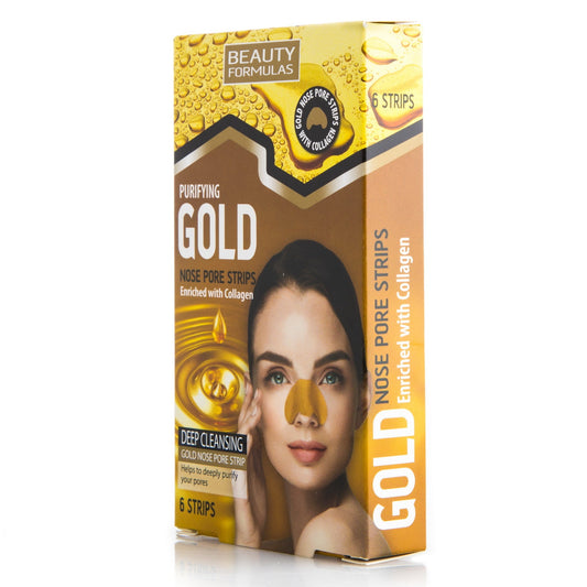 BEAUTY FORMULAS NOSE STRIPS GOLD - Medaid