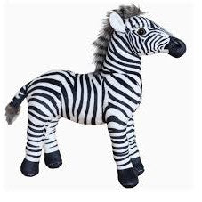 Miila Zebra Plush Toy 33Cm Soft Stuffed Animal