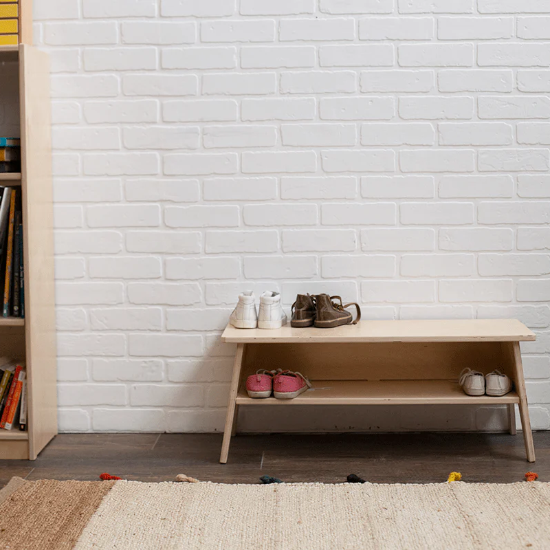 Montessori Shoe Bench