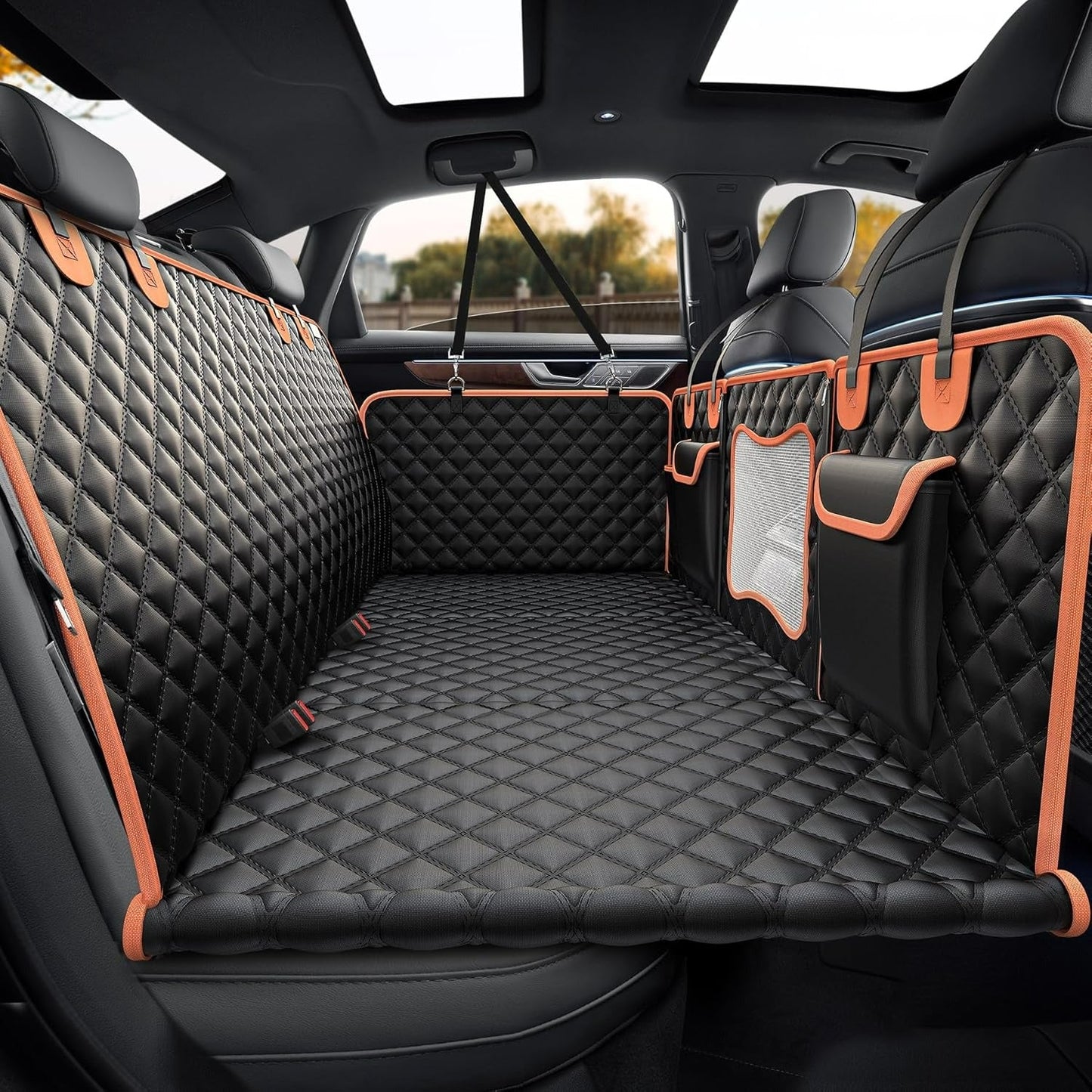 Waterproof Dog Car Seat Cover for Back Seat