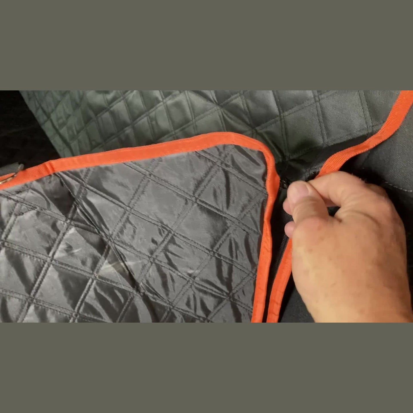 Waterproof Dog Car Seat Cover for Back Seat