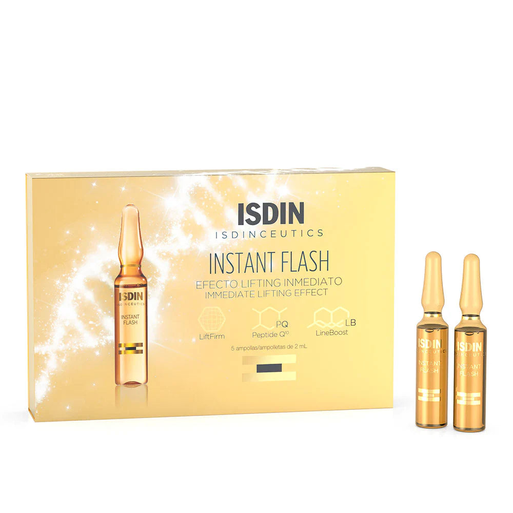 Isdin Instant Flash 5 Ampoules - 5*2 ml - Medaid - Lebanon