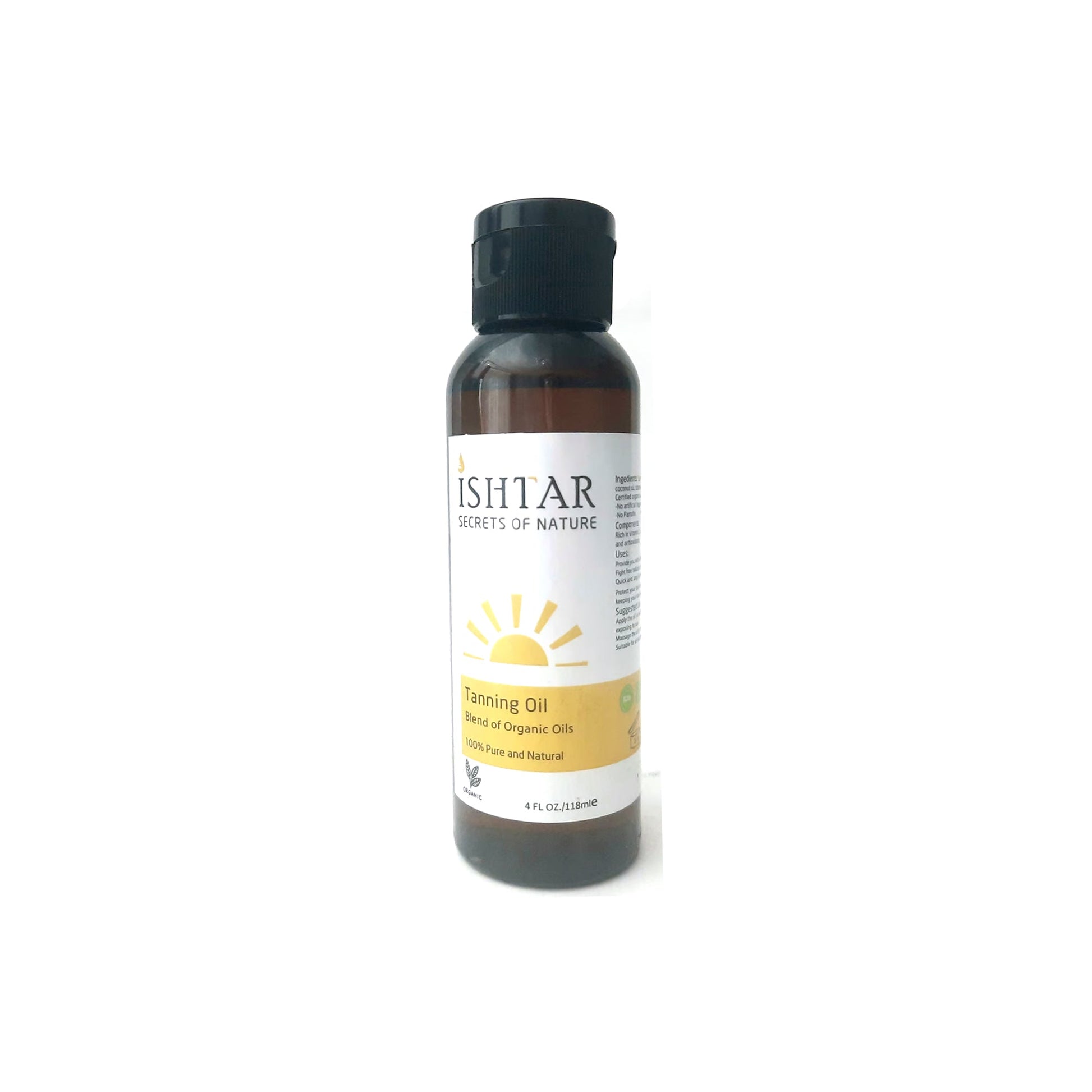 ISHTAR ORGANIC TANNING OIL - Medaid International
