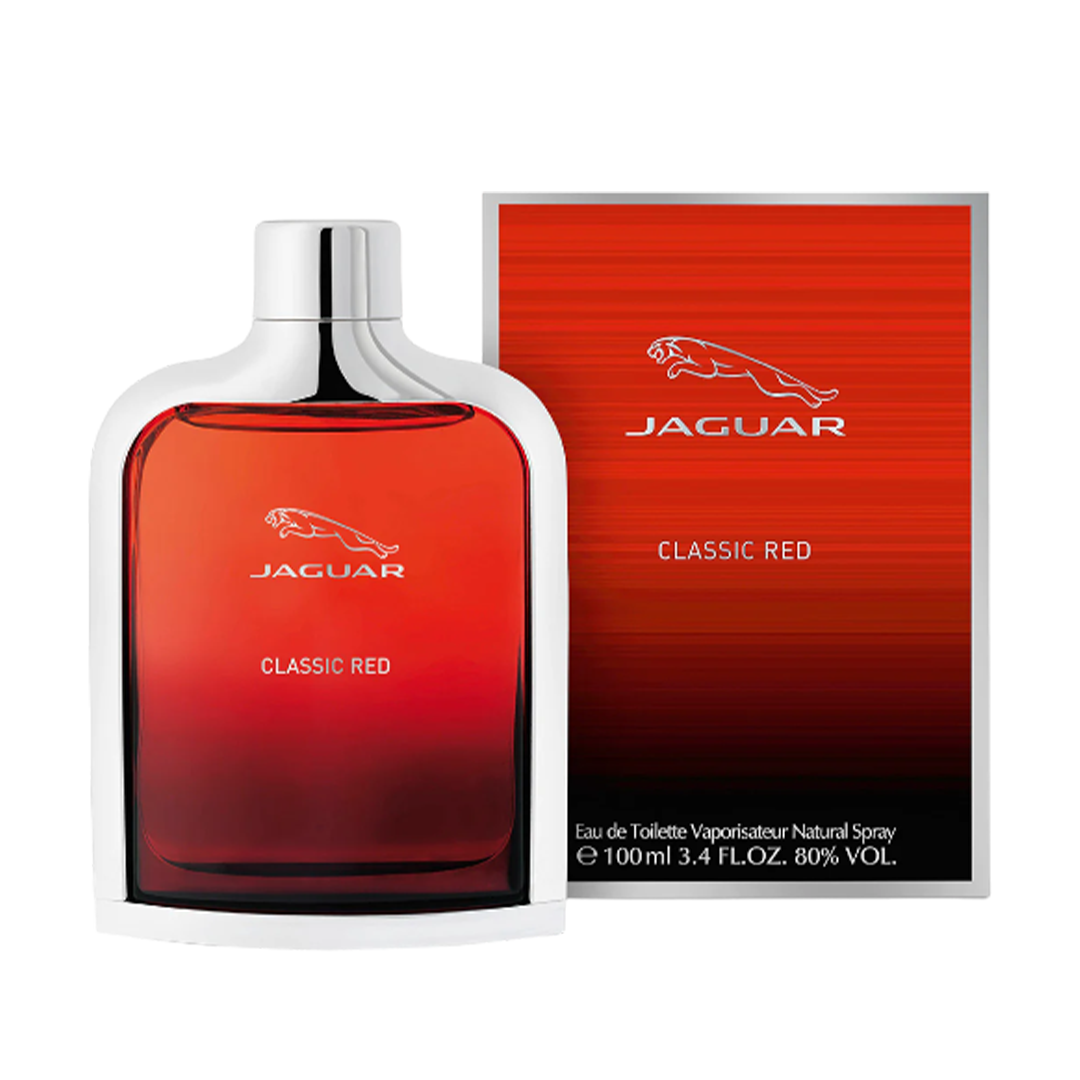 Jaguar Classic Red Eau De Toilette Pour Homme - 100ml - Medaid