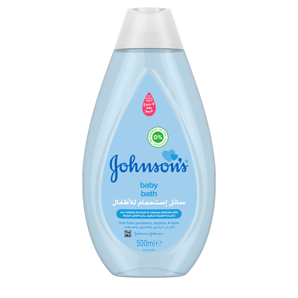 Johnson Baby Bath Baby Bleu 500ML 35% OFF - Medaid