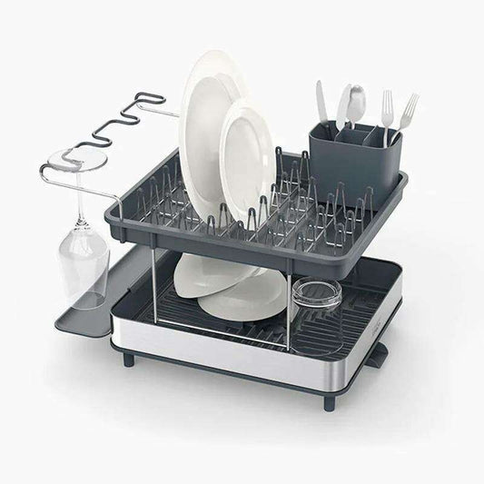 2-Tier Stainless Steel Dish Rack - Medaid International