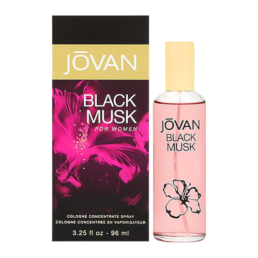 Jovan Black Musk Eau De Cologne Pour Femme - 96ml - Medaid