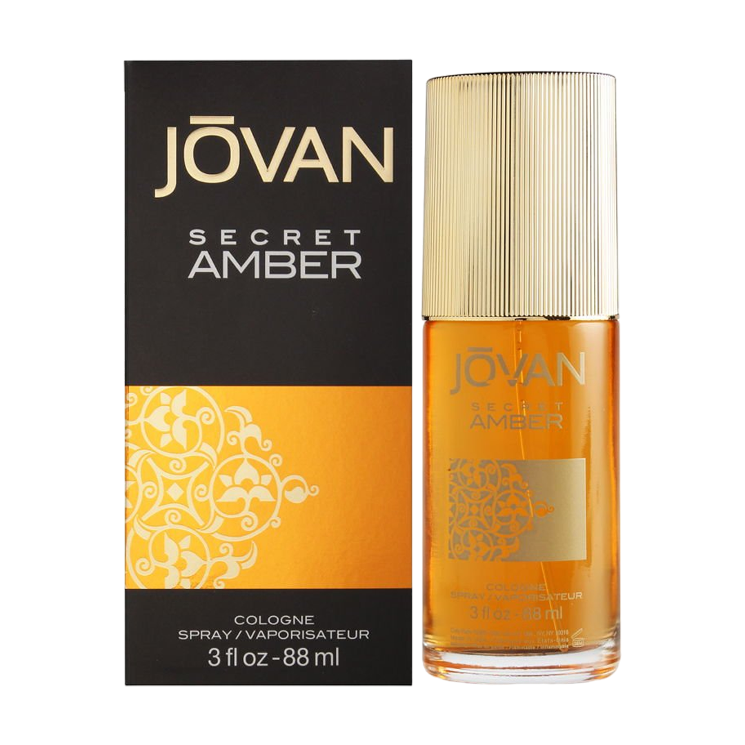 Jovan Secret Amber Eau De Cologne Pour Homme & Femme - 88ml - Medaid