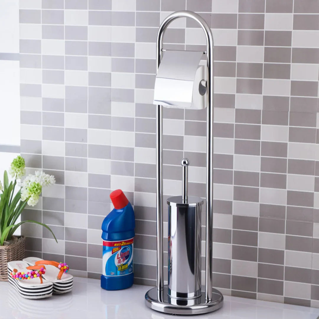 Stainless Steel Brush Holder "حامل فرشاة ستانلس ستيل" - Medaid International