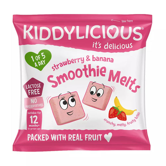 Kiddylicious strawberry and banana smoothie melts - Medaid - Lebanon