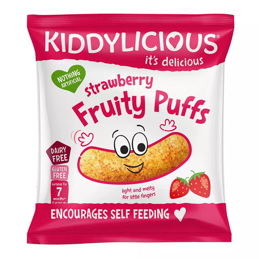 Kiddylicious Strawberry fruity puffs - Medaid - Lebanon