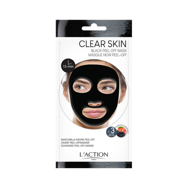 Black Mask Clear Skin Peel-off 3 facials - Medaid