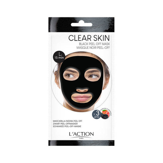 Black Mask Clear Skin Peel-off 3 facials - Medaid