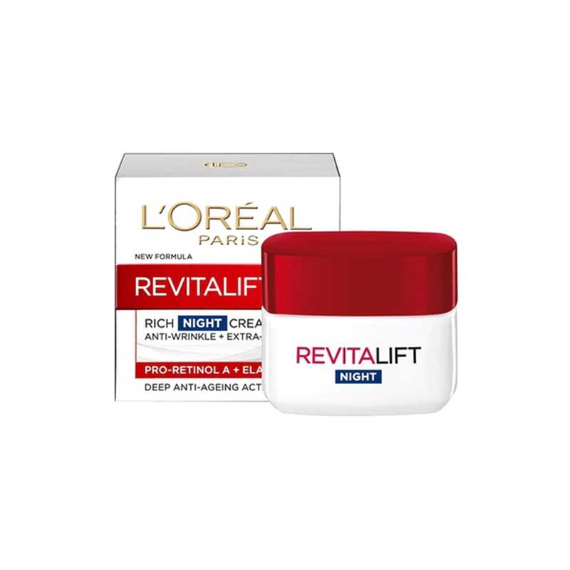 L'Oreal Paris Revitalift Moisturizing Cream Day Anti-wrinklecream +Enhanced Elasticity Night Cream - Medaid - Lebanon