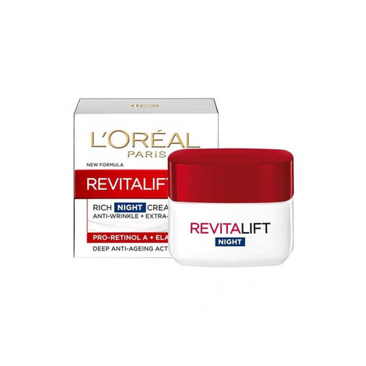 L'Oreal Paris Revitalift Moisturizing Cream Day Anti-wrinklecream +Enhanced Elasticity Night Cream - Medaid - Lebanon