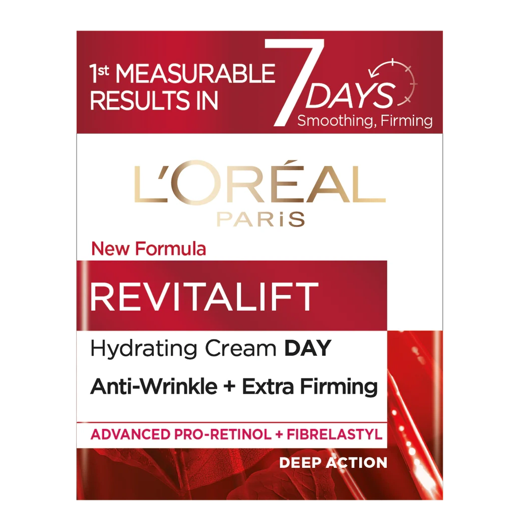 L'Oreal Paris Revitalift Moisturizing Cream Day Anti-wrinklecream +Enhanced Elasticity Day Cream - Medaid - Lebanon