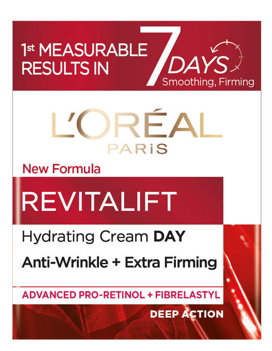 L'Oreal Paris Revitalift Moisturizing Cream Day Anti-wrinklecream +Enhanced Elasticity Day Cream - Medaid - Lebanon