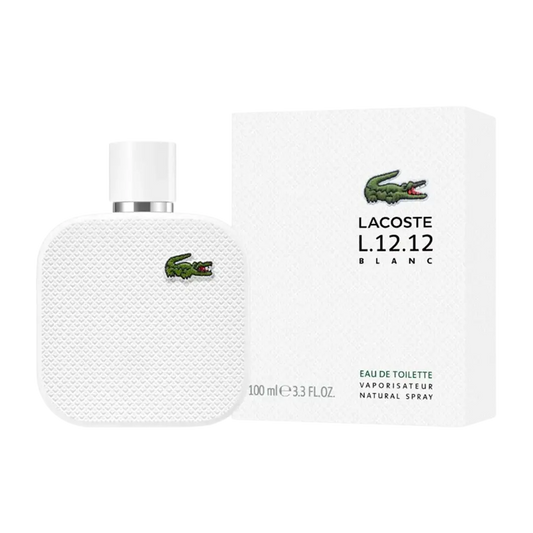 Lacoste Eau De Lacoste L.12.12 Blanc Eau De Toilette Pour Homme - 100ml - Medaid