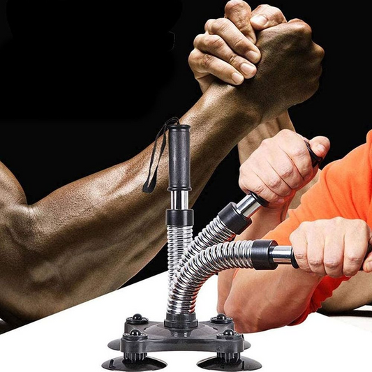 Arm Wrestling Trainer Workout Portable Resistance Spring Bar Forearm Trainer - Medaid International