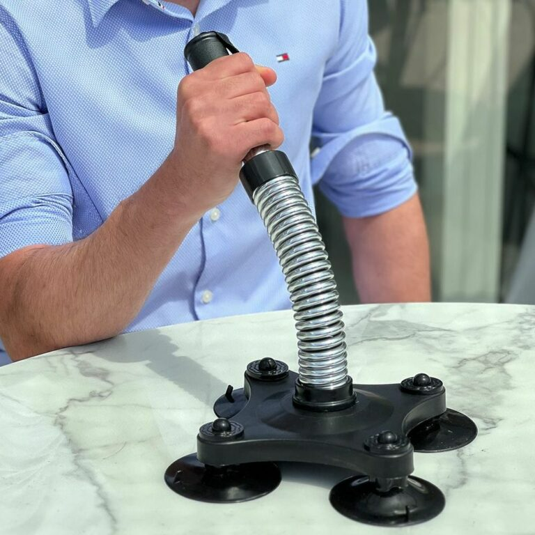 Arm Wrestling Trainer Workout Portable Resistance Spring Bar Forearm Trainer - Medaid International