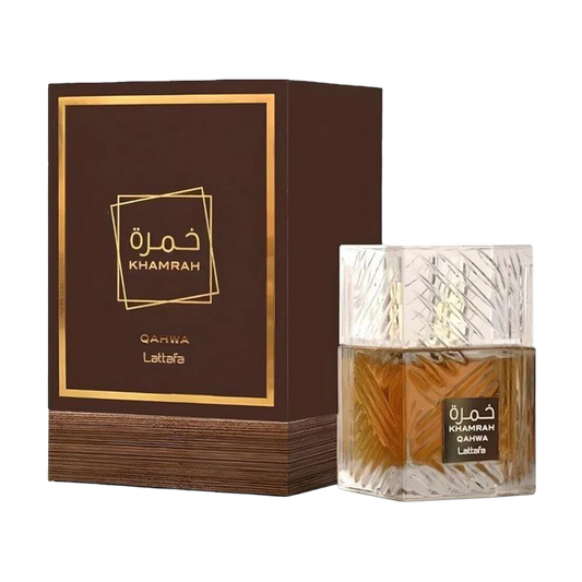 Lattafa Khamrah Qahwa Eau De Parfum Pour Homme & Femme - 100ml - Medaid
