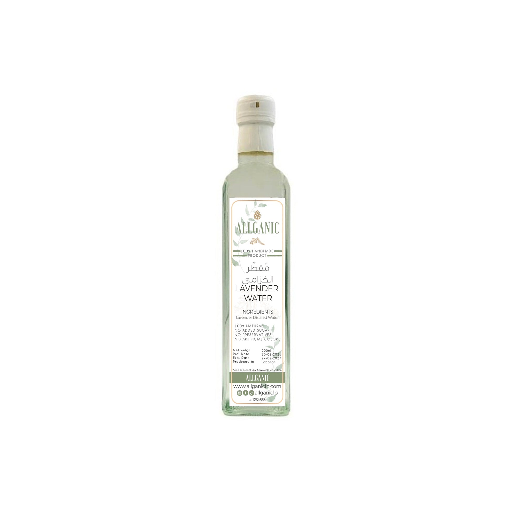 NATURAL DISTILLED WATER - LAVENDER - Medaid International