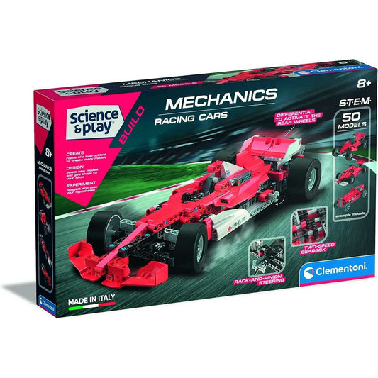 Science & Play, Mechanics Laboratory, Red Racing Car Builder - Medaid International