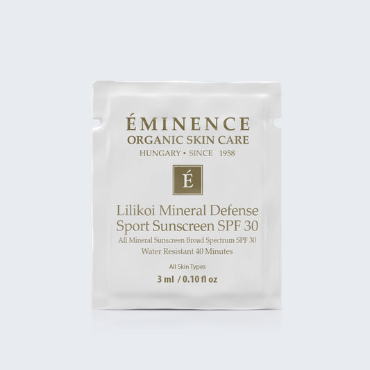 Eminence Organics Lilikoi Mineral Defense Sport Sunscreen SPF 30 Card Sample - Medaid