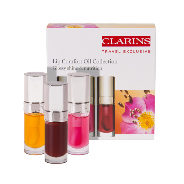 Clarins Lip Comfort Oil Collection Trio Travel Set - Medaid