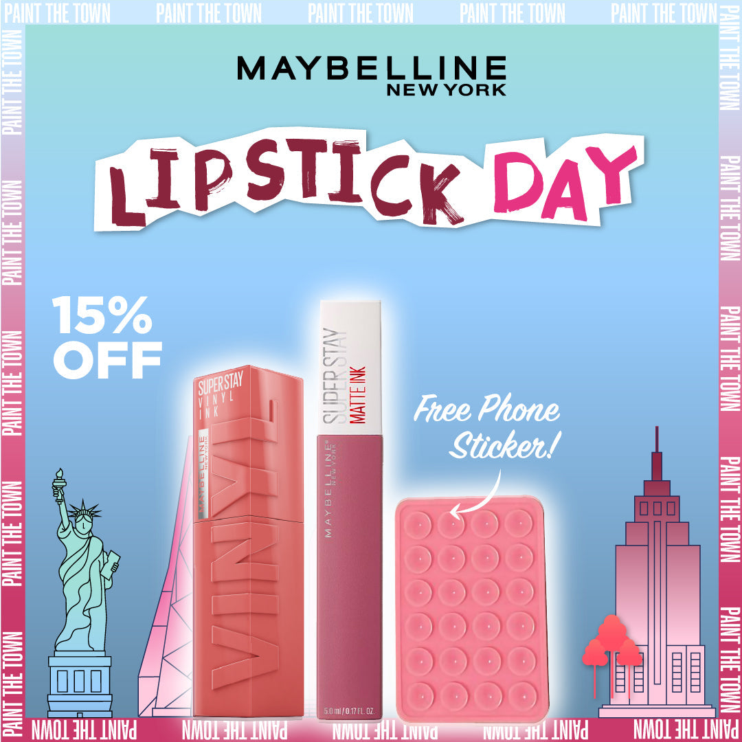 Super Stay Vinyl Ink + Matte Ink Liquid Lipstick - Medaid