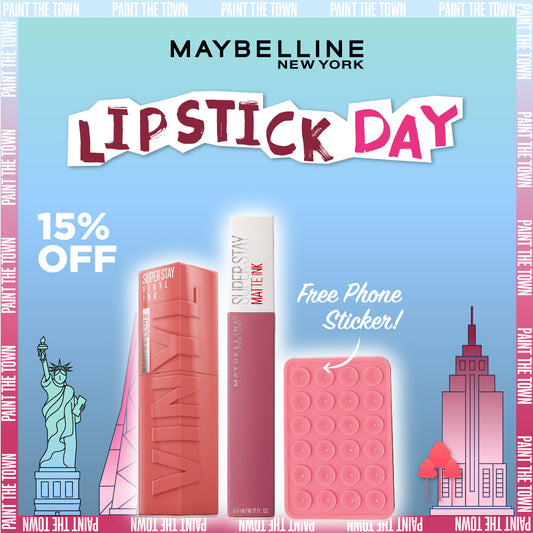 Super Stay Vinyl Ink + Matte Ink Liquid Lipstick - Medaid