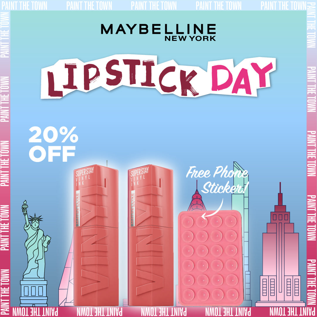 Super Stay Vinyl Ink Longwear Liquid Lip Color Bundle - Medaid