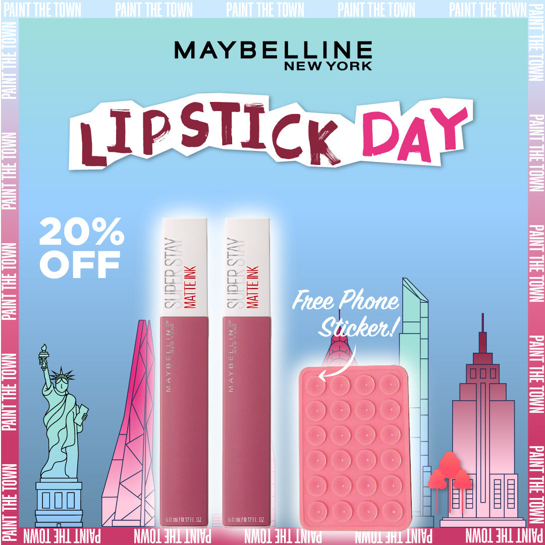 Super Stay Matte Ink Liquid Lipstick Bundle - Medaid