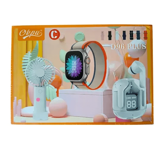 Smart Watch Set WATCH-HEADSET-MINI FAN - Medaid International