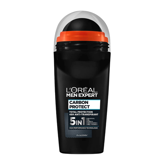 Loreal Men Expert Carbon Protect 48H Roll On Deodorant For Men - 50ml - Medaid