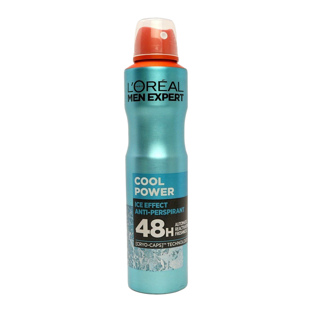 L'Oréal Men Expert Cool Powder 48H Spray Deodorant - 150ml - Medaid