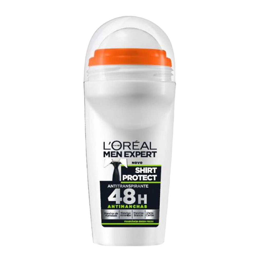 Loreal Men Expert Shirt Protect 48H Roll On Deodorant For Men - 50ml - Medaid