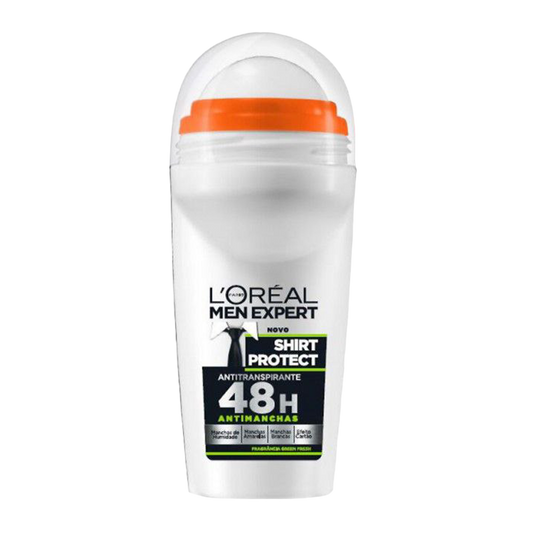 Loreal Men Expert Shirt Protect 48H Roll On Deodorant For Men - 50ml - Medaid