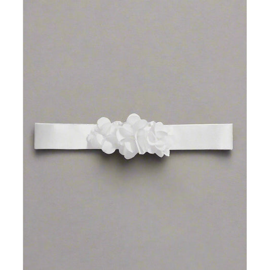 3D Flower Corsage Headband - White - Medaid International