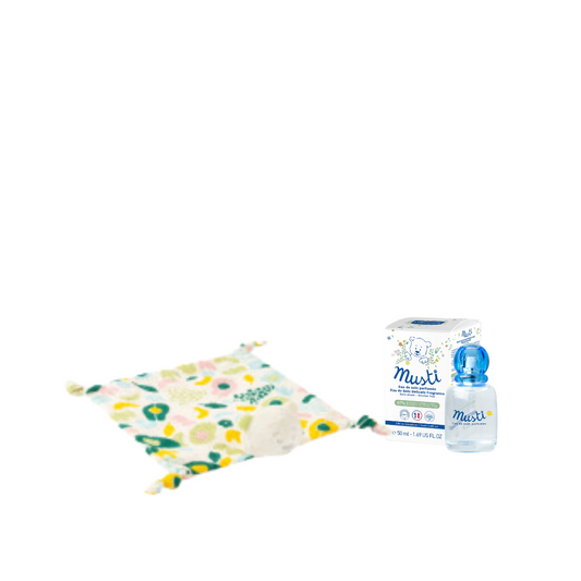 Mustela Musti With Cuddly Musti Pastel Set - Medaid