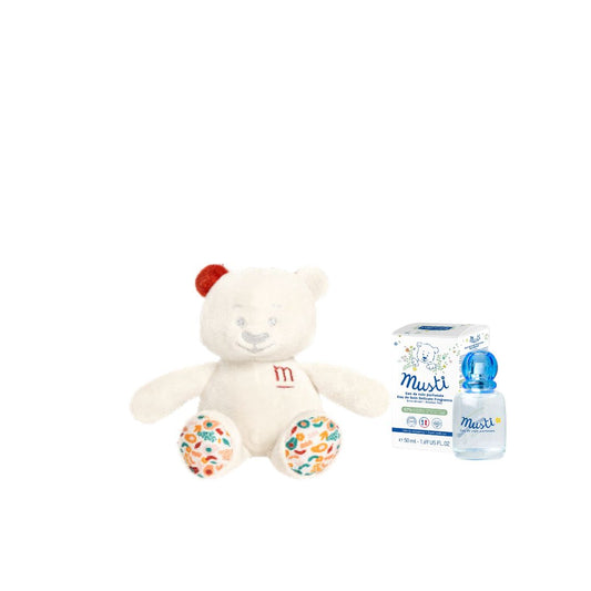 Mustela Musti With Toy Musti Terracota Set - Medaid