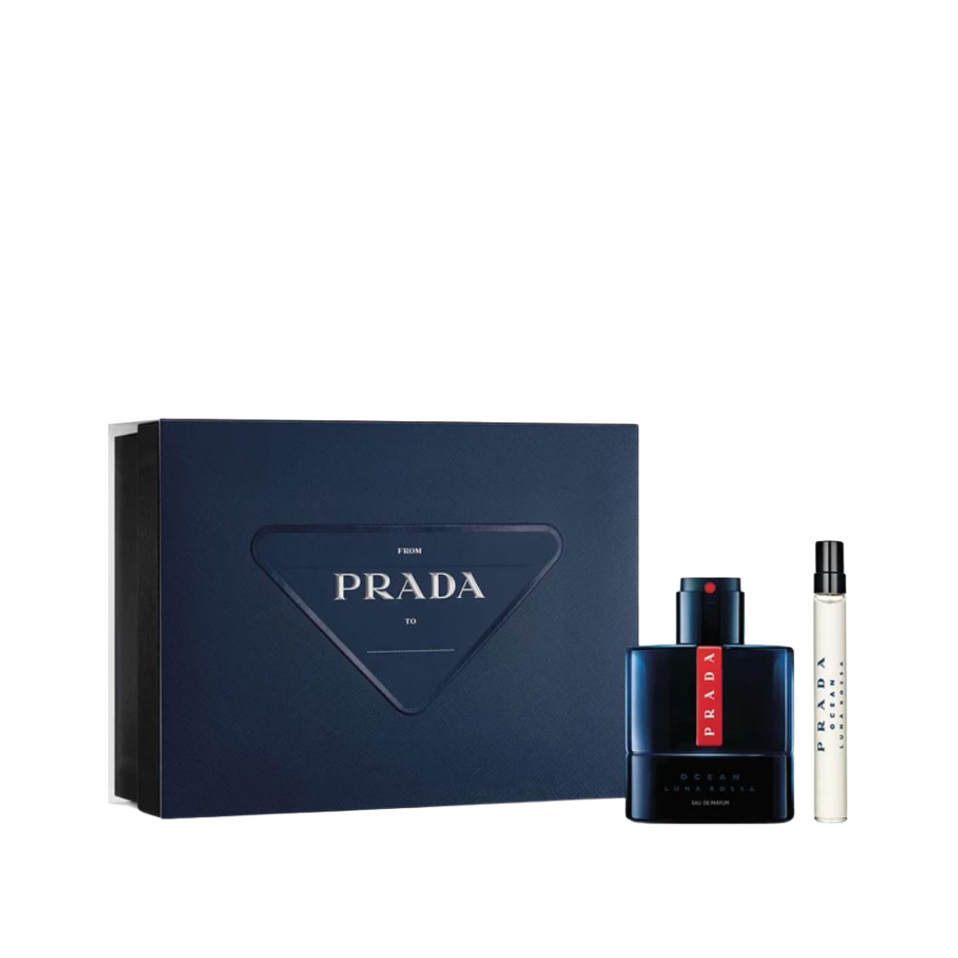 Prada Luna Rossa Ocean Men Eau De Parfum Set