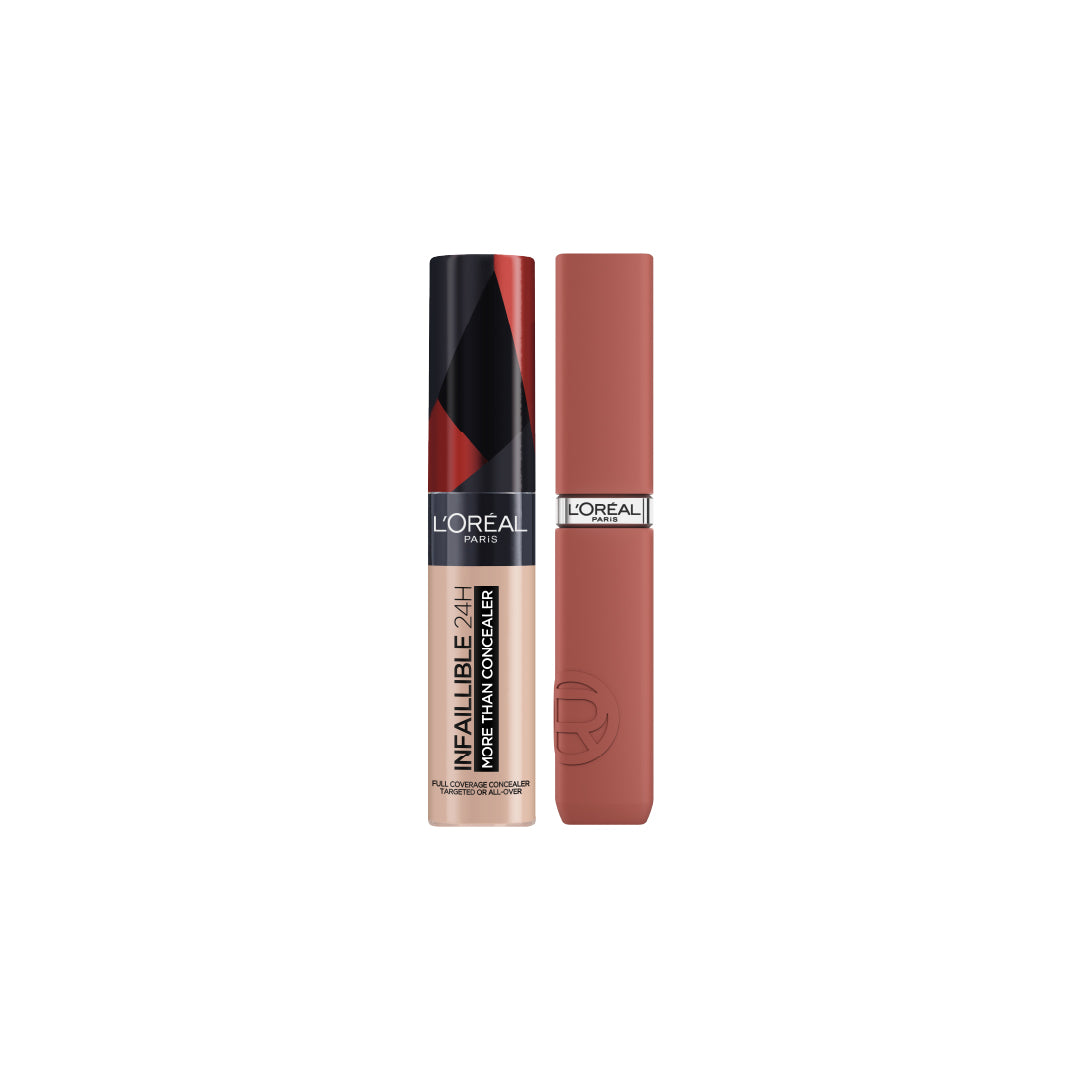 L'Oreal Paris Infaillible Concealer And Lipstick Bundle At 20% Off